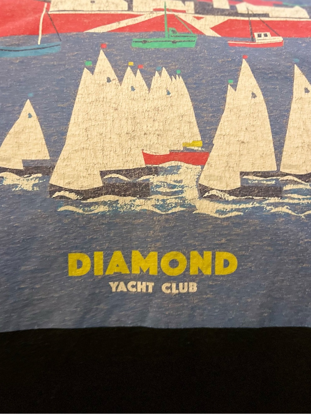 3/$19 Diamond Supply Co yacht club short sleeve T-shirt - Picture 13 of 14